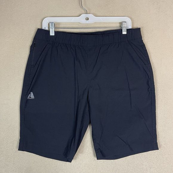 Eddie Bauer First Ascent Short Womens‎ 10 Black Performance Ripstop Stretch - Picture 1 of 14